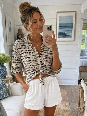 JANE & DELANCEY Woman's Bird Top Size 1X